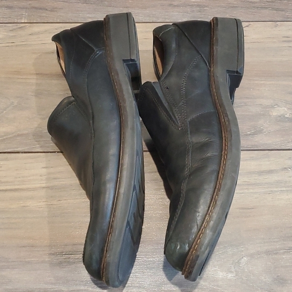 ECCO Mens dress Loafer slip on leather  shoes boots sz US 10 EUR 44 main image 9